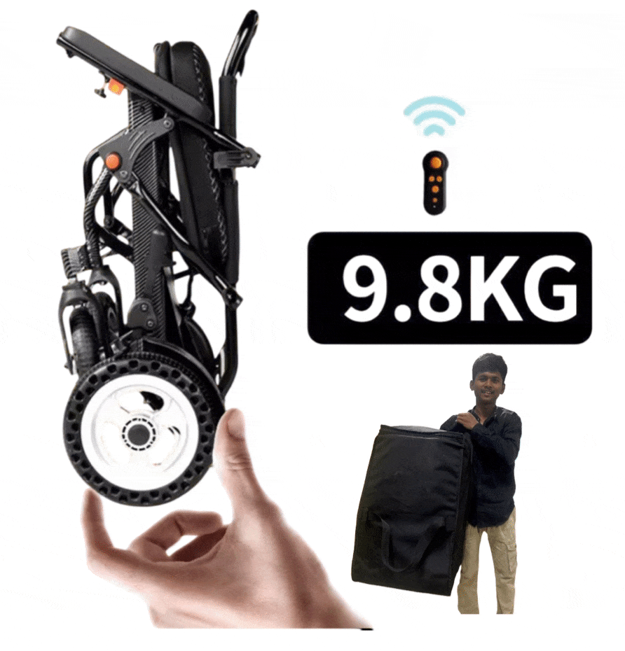 Electric Wheelchair Portable in a bag Femidoc Surgicals Online