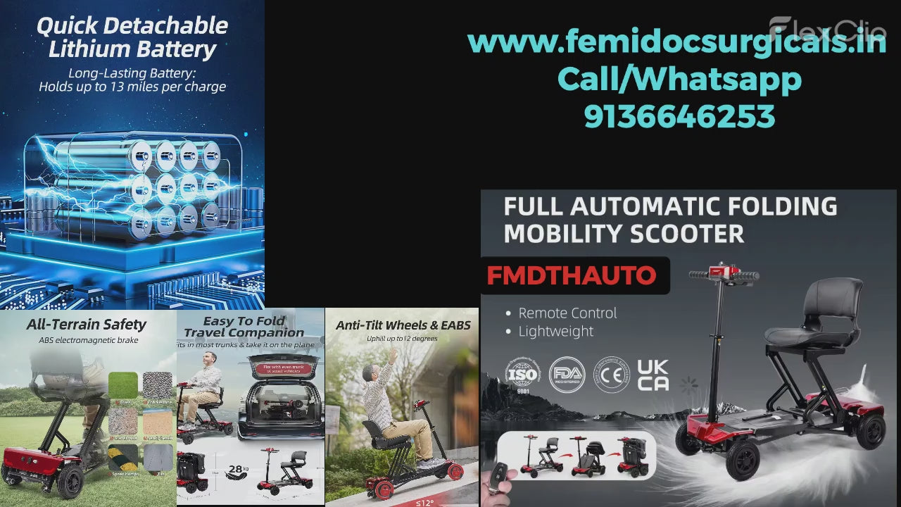 Auto Fold Mobility Scooter